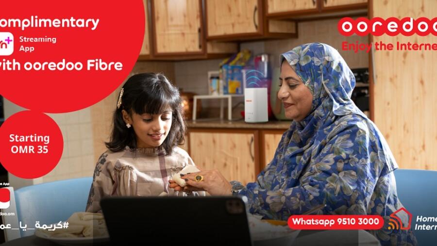 Ooredoo تكافئ عملاء خدمة فايبر الإنترنت المنزلي باشتراك في تطبيق OSN Streaming لإثرائهم بتجارب ترفيهية متنوعة طوال الشهر الفضيل