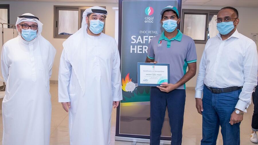 اينوك تنظم حفلاً لتكريم أبطال مكافحة الحرائق