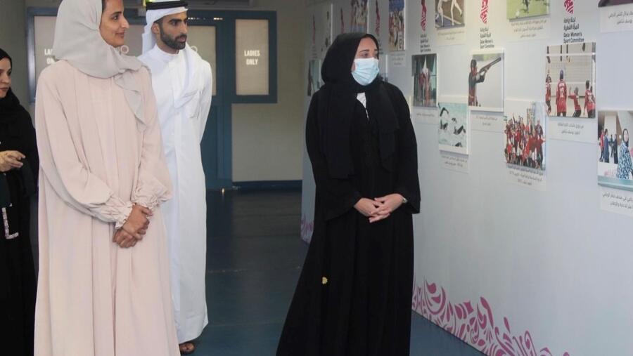 سعادة الشيخة هند بنت حمد آل ثاني تكرم المدارس الفائزة في ختام البرنامج الأولمبي المدرسي للبنات