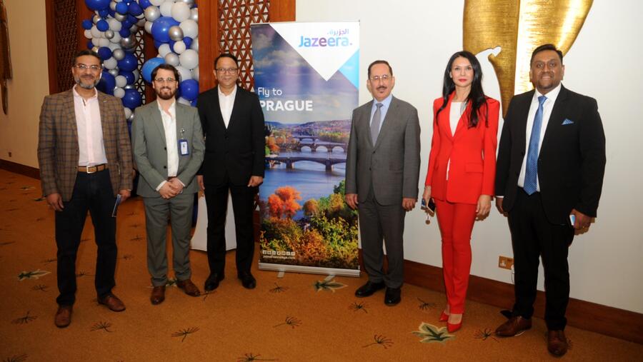 طيران الجزيرة تتعاون مع هيئة السياحة التشيكية للترويج للرحلات القادمة إلى براغ