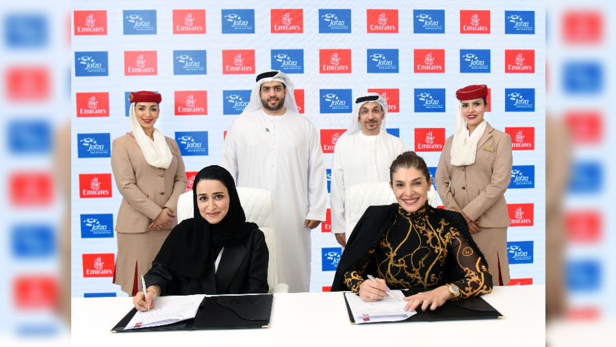 طيران الإمارات توقع مذكرة تفاهم مع جافزا لاستكشاف الأنشطة المشتركة التي تجذب وتحفز الشركات الجديدة والقائمة