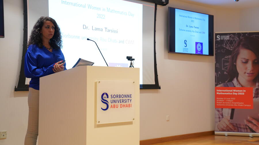 احتفلت جامعة السوربون أبوظبي باليوم العالمي للنساء في مجال الرياضيات