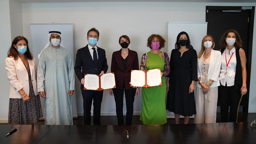 توقع جامعة السوربون أبوظبي ومؤسسة سي سي آي فرنسا الإمارات مذكرة تفاهم