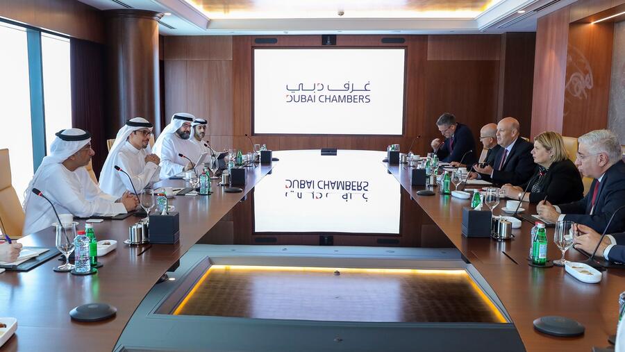 غرفة دبي العالمية تكشف خطتها لافتتاح مكتب تمثيلي لها في تل أبيب