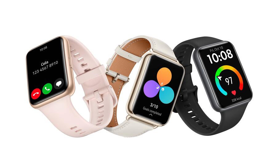هواوي تدلي ببيان في سوق الأجهزة القابلة للارتداء من الفئة المتوسطة المدى مع إضافة ساعة HUAWEI WATCH FIT 2 العصرية الجديدة