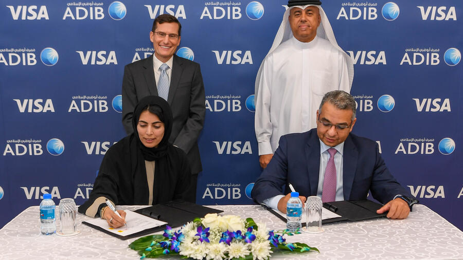 ADIB And Visa Sign Exclusive Partnership Deal
