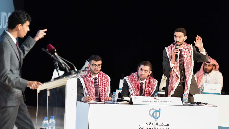 مناظرات قطر تنظم البطولة الدولية السادسة لمناظرات الجامعات في تركيا