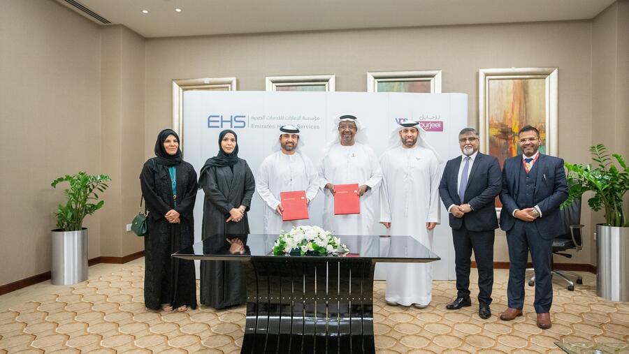 شراكة مثمرة بين مستشفى برجيل ومؤسسة الإمارات للخدمات الصحية 