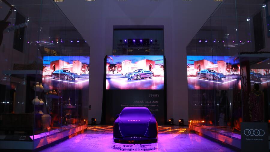 أول ظهور لموديلات أودي A8 L و  S8المطورة في عمان بالمتحف الوطني   