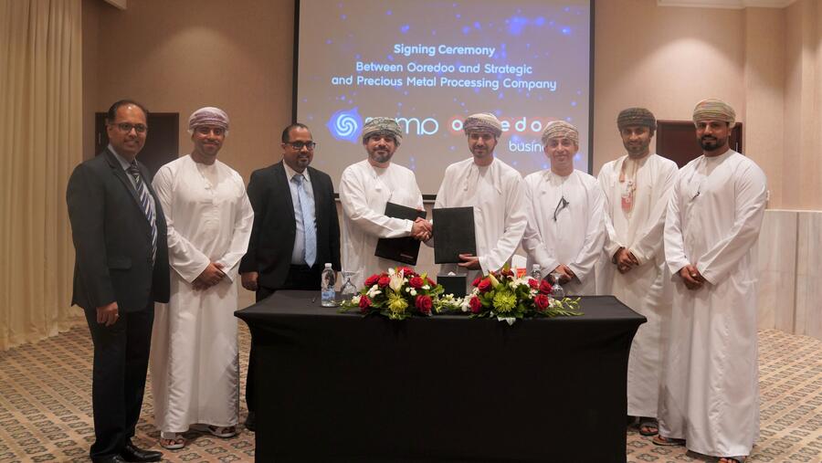 Ooredoo توقع شراكة استراتيجية طويلة الأمد مع شركة معالجة المعادن الثمينة والاستراتيجية لرفدها بحلول تخطيط موارد المؤسسات
