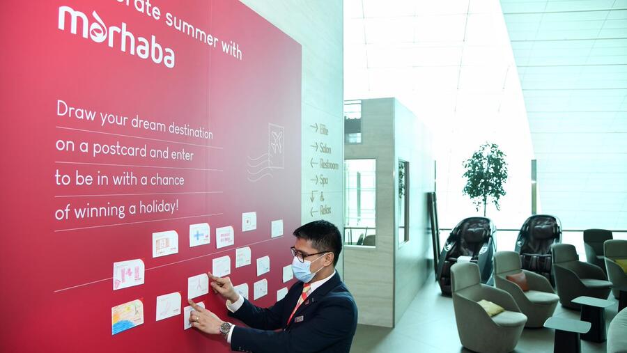 "مرحبا" تشترك مع "مستشفى الجليلة التخصصي للاطفال" في إطلاق تجارب الصيف عبر صالات المسافرين التابعة لها