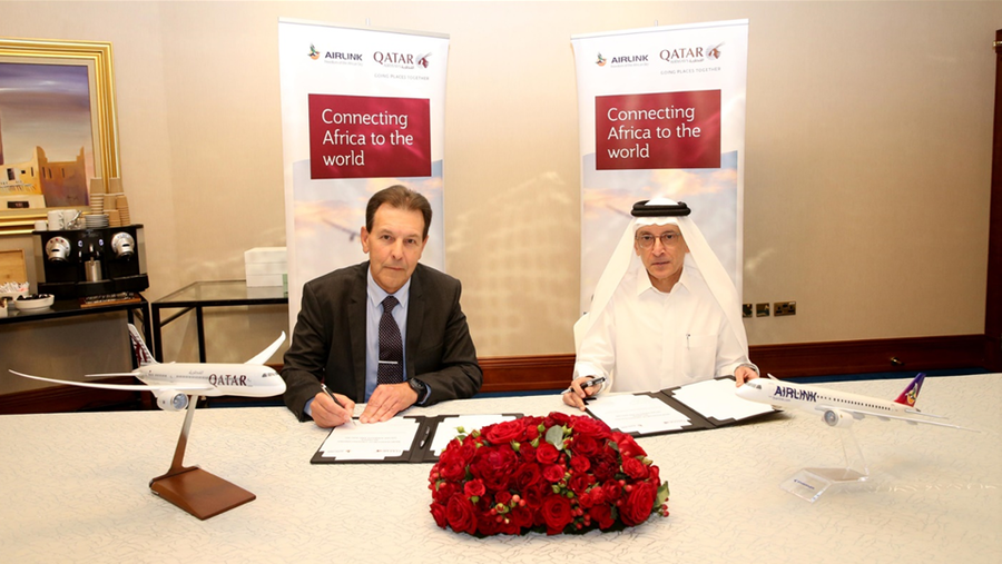 اتفاقية رمز مشترك بين طيران إيرلينك والخطوط الجوية القطرية