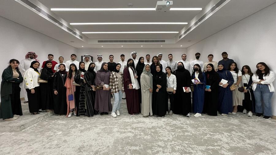 مؤسسسة المبرة الخليفية ترحب بالطلبة المستجدين في برنامج رايات خلال اليوم التعريفي