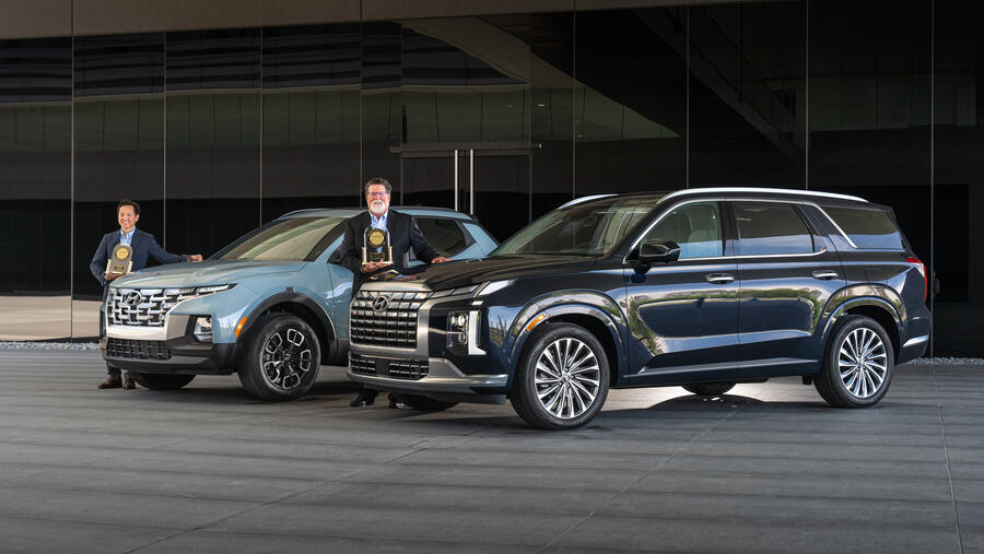 هيونداي باليسيد وسانتا كروز تفوزان بجائزة جي دي باور  الأمريكية