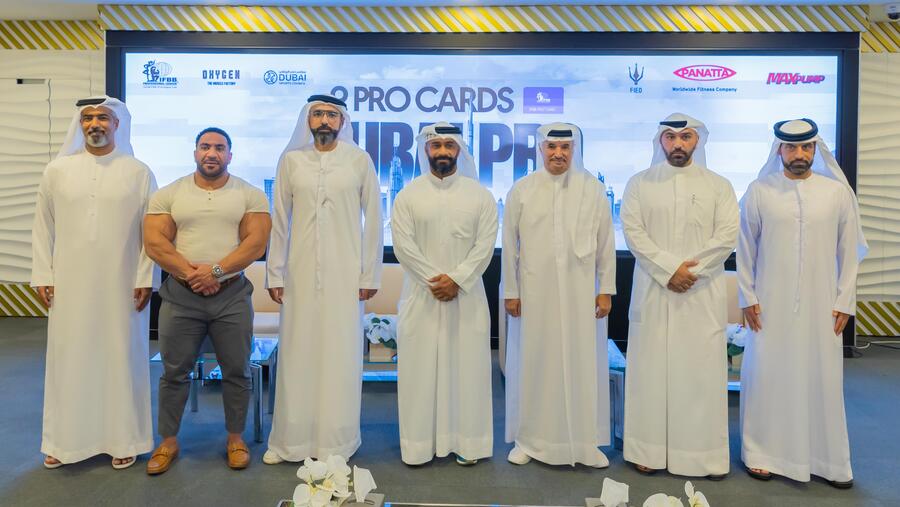 بالتعاون مع مجلس دبي الرياضي دبي برو المؤهلة لبطولة مستر أولمبيا للمحترفين تنطلق 22 أكتوبر في مركز دبي التجاري العالمي
