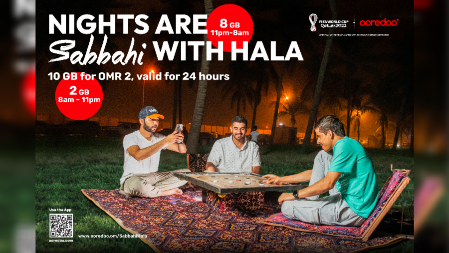 Say Hala to 10 GB Data for just OMR 2 with Ooredoo’s Sabbahi 