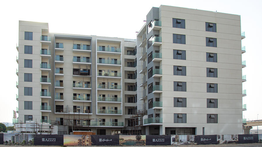 Azizi Developments Records 85% Completion of Berton