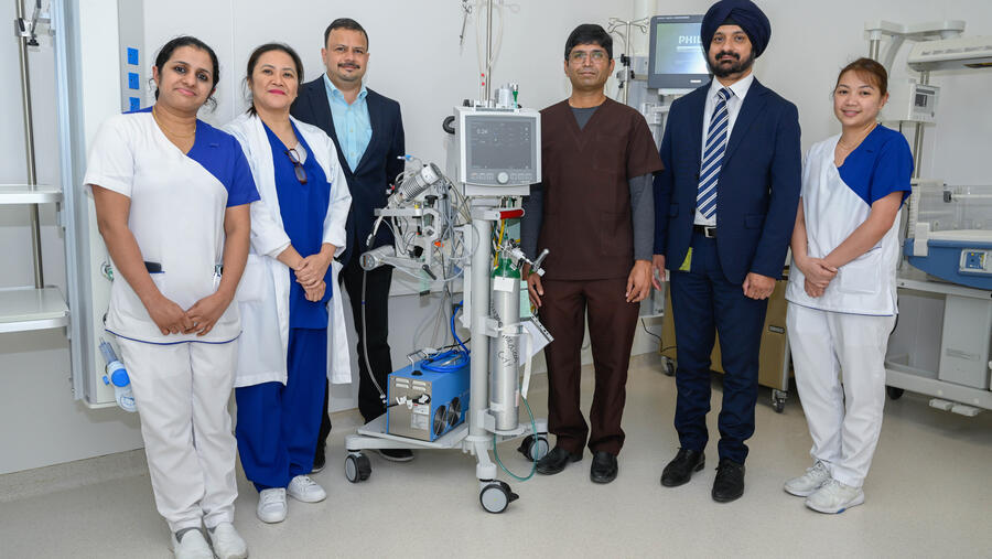 Burjeel Medical City Launches ECMO Life Support System for Pediatric Patients 
