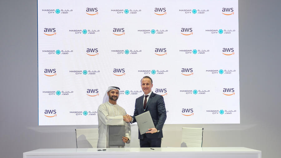 المنطقة الحرة في مدينة مصدر  و"أمازون ويب سيرفيسز " توقعان مذكرة لتعزيز نمو الشركات الناشئة في دولة الإمارات