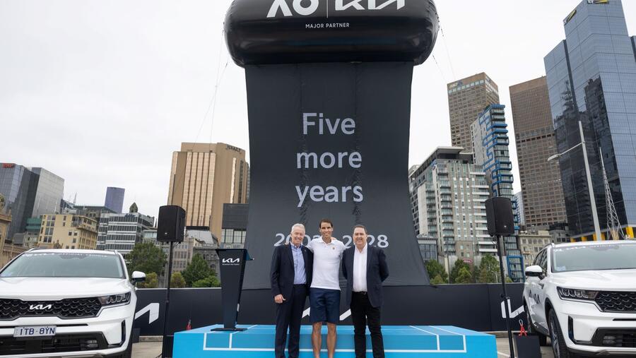 كيا تُعلن عن تمديد شراكتها مع بطولة أستراليا المفتوحة إلى العام 2028