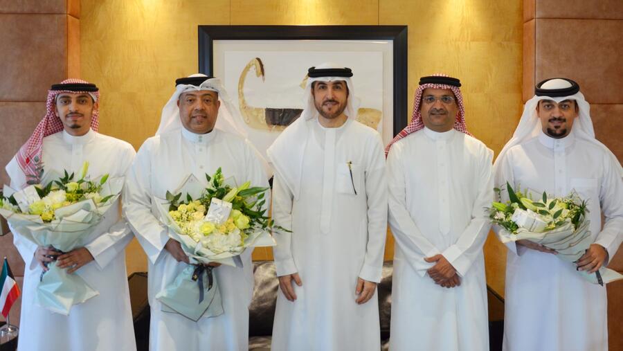 بيت التمويل الكويتي – البحرين يحتفي بإنجاز ثلاثة من موظفيه بمناسبة حصولهم على شهادة "المحكم والخبير الإسلامي المعتمد (CIAE)" 