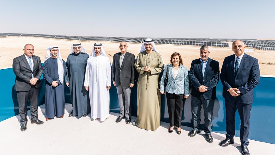 "مصدر" تدشّن محطة "بينونة" للطاقة الشمسية الأكبر من نوعها في الأردن