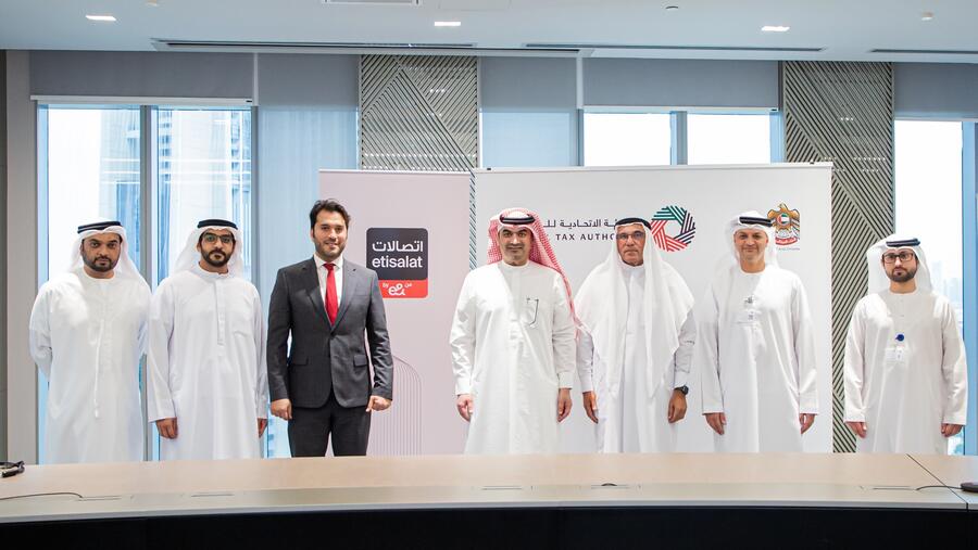 تعاون بين "الاتحادية للضرائب" و"اتصالات من e&" لتقديم "حزمة دعم" للمُسَجَّلين في "باقة موَفَّق" لتسهيل الامتثال الضريبي للشركات الصغيرة والمتوسطة