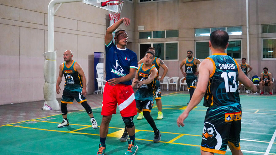 "إينوك" يحلق بلقب كرة السلة في الدورة الرياضية العمالية الرابعة