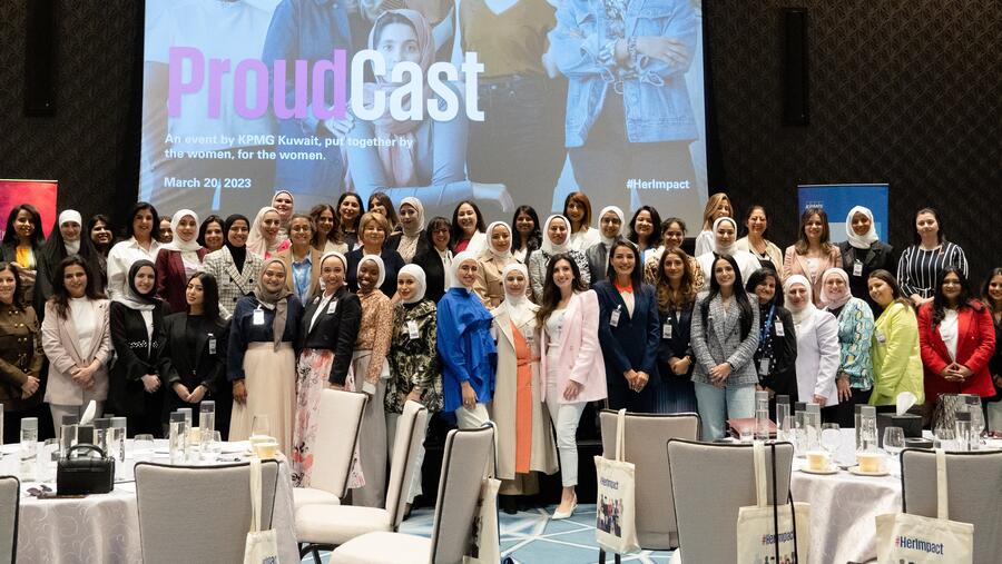 كي بي إم جي في الكويت تقيم فعالية ProudCast لكل النساء؛ وتهدف إلى نشر التغيير في الجيل الجديد من النساء