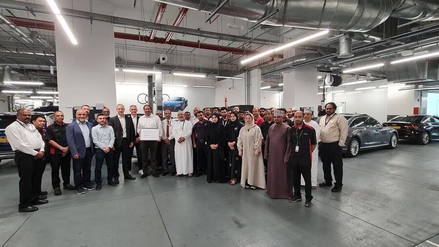 أودي عُمان تحصل على شهادة تقدير لتميُّزها في تجربة العُملاء لما بعد البيع