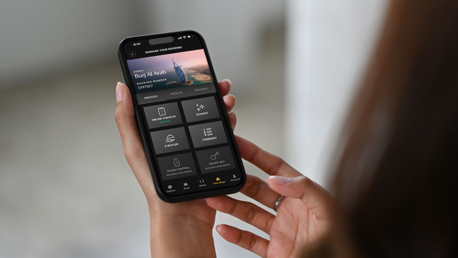 Jumeirah group pioneers industry-first mobile check-in solution in the United Arab emirates