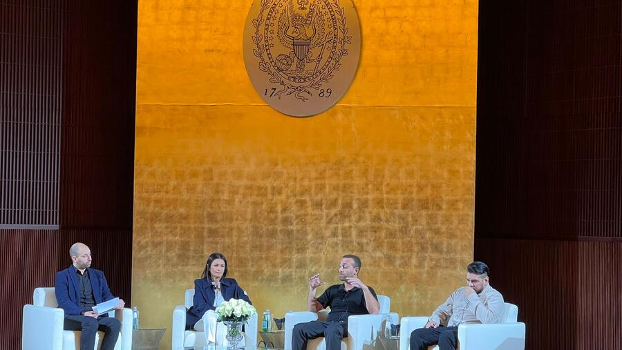 العرض الإقليمي الأول بجامعة جورجتاون في قطر للفيلم الوثائقي "محاصرون وراء الجدران" الذي حظي باستحسان النقاد