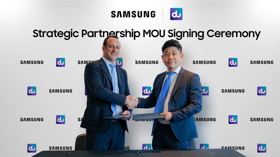 سامسونج و"دو" توقعان اتفاقية لتلبية طلبات العملاء في دولة الإمارات خلال العام 2023   