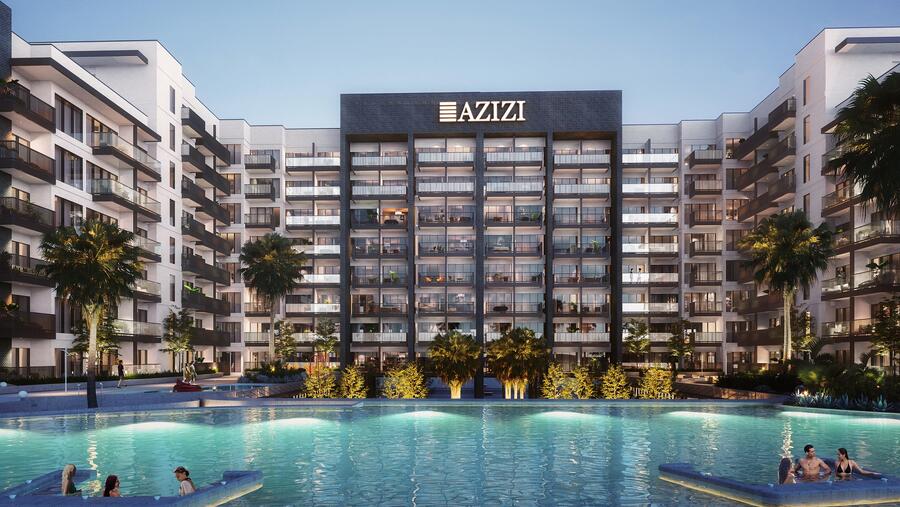 عزيزي تعلن عن بيع جميع الشقق المطلة على حمام السباحة البالغة عدد 265 وحدة من مشروعها "واحة الشاطئ" 