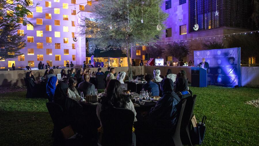 الطلاب الجدد بجامعة جورجتاون في قطر يتعرفون على محيطهم التعليمي ويبدأون في تشكيل روابط وصداقات جديدة