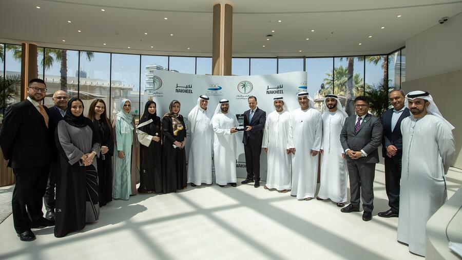 "نخيل" تسلط الضوء على أحدث مشاريعها خلال زيارة وفد من دائرة الأراضي والأملاك بدبي 
