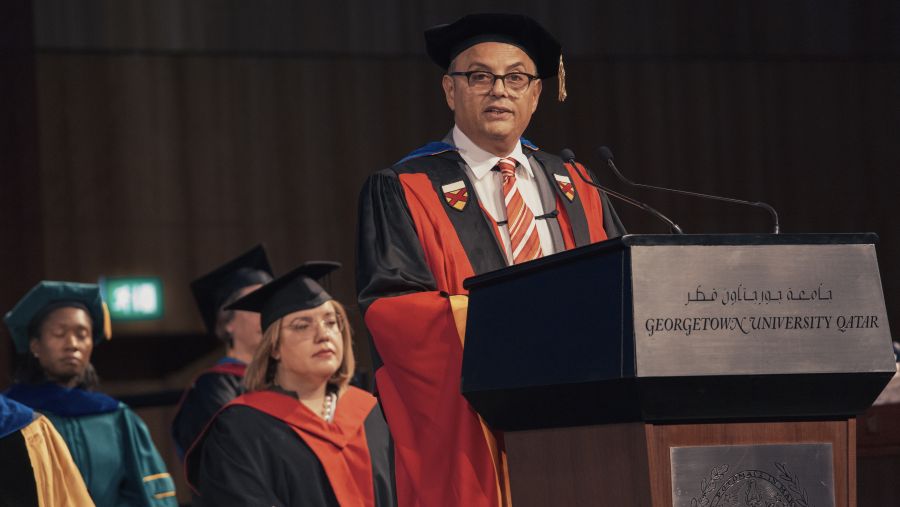 جامعة جورجتاون في قطر تحتفل بتخريج دفعة 2023 بمؤسسة قطر