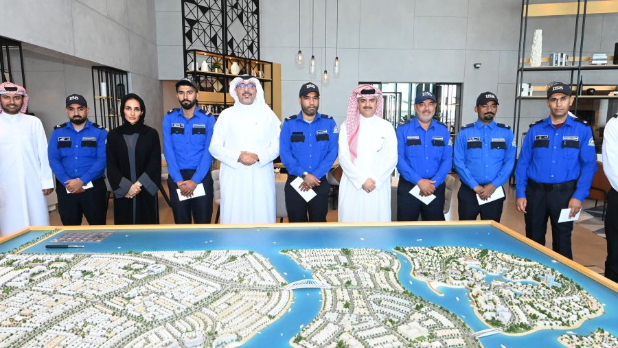 شركة ديار المحرق تُكرم طاقم الأمن