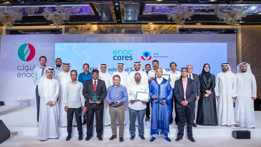 اينوك تكرّم الأداء الاستثنائي في ممارسات الصحة والسلامة والبيئة خلال 2022