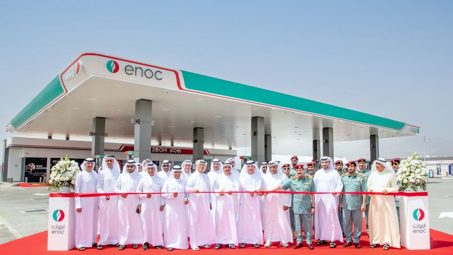 اينوك تفتتح محطة خدمة جديدة بجوار مدينة محمد بن زايد السكنية في الفجيرة