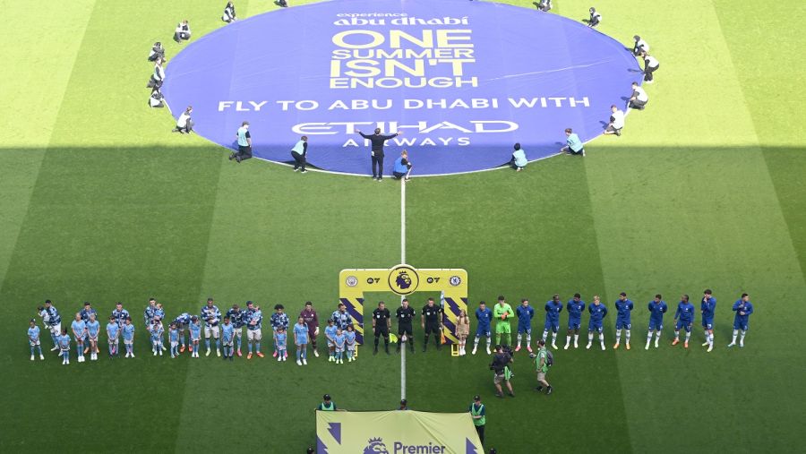 الاتحاد للطيران و"حياكم في أبوظبي" تحتفلان بالفوز التاريخي لنادي مانشستر سيتي بالدوري الإنكليزي الممتاز