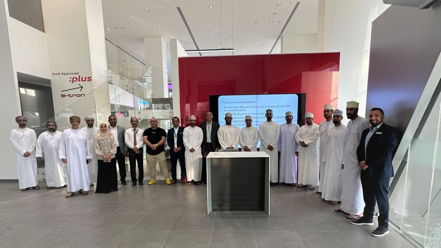 أودي عُمان تطرح برنامج الولاء (سيركل) لعملائها الكرام