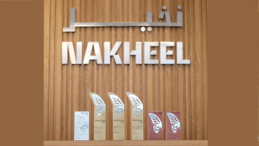 "نخيل" تحصد 6 جوائز من "ترانسفورم الشرق الأوسط وإفريقيا 2023"