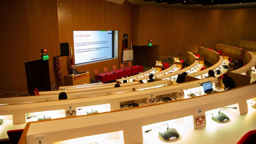 ورشة في وايل كورنيل للطب – قطر حول الاضطرابات النفسية في الفترة المحيطة بالولادة 