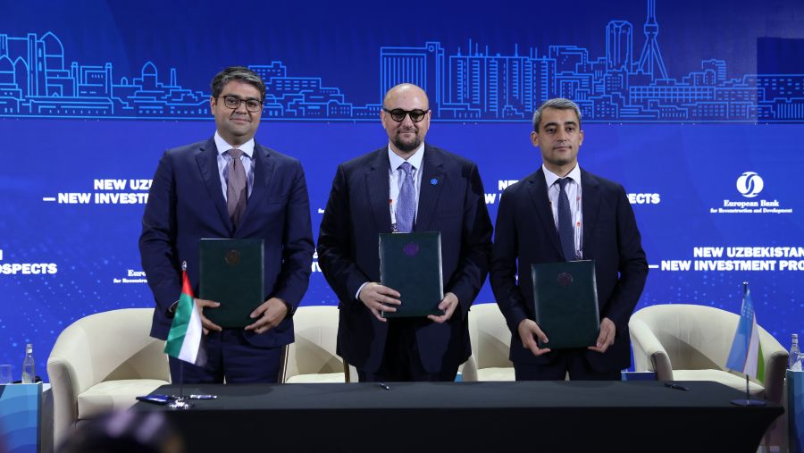 "مصدر" توقع اتفاقية لتطوير مشاريع طاقة متجددة بقدرة إنتاجية تتجاوز 2 جيجاواط في أوزبكستان