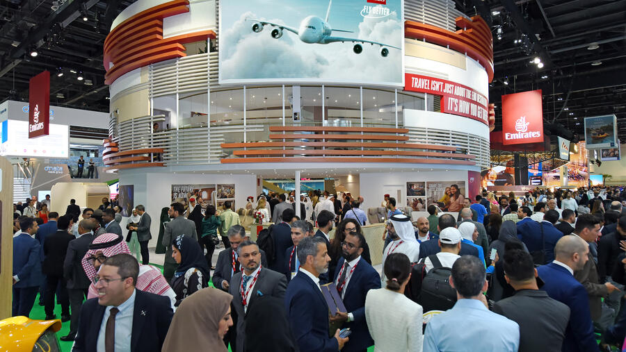 طيران الإمارات تتألق في الدورة 30 من معرض سوق السفر العربي