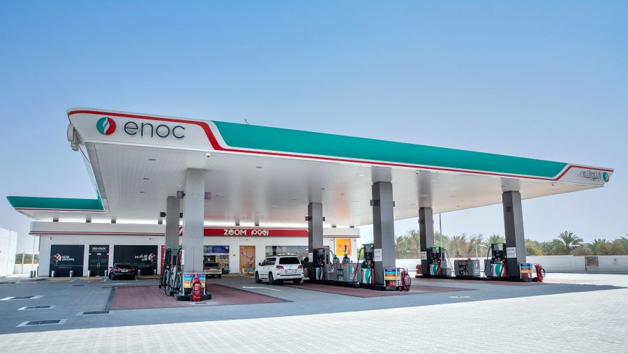 مجموعة اينوك تفتتح محطة خدمة جديدة على طريق الشارقة - كلباء