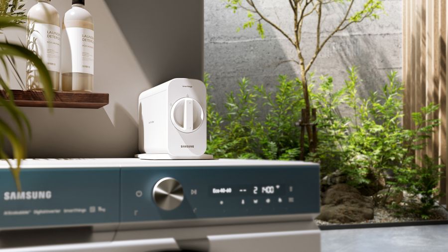 سامسونج تكشف عن وحدة الترشيح Less Microfiber لحماية المحيطات من مواد البلاستيكية المتسربة من الغسيل