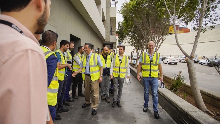 يفتتح مركز السيطرة على العمليات التشغيلية OCC في شركة ميناء حاويات العقبة