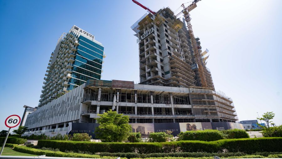 عزيزي تعلن عن اكتمال 50% من الأعمال في مشروعها كريك فيوز 2